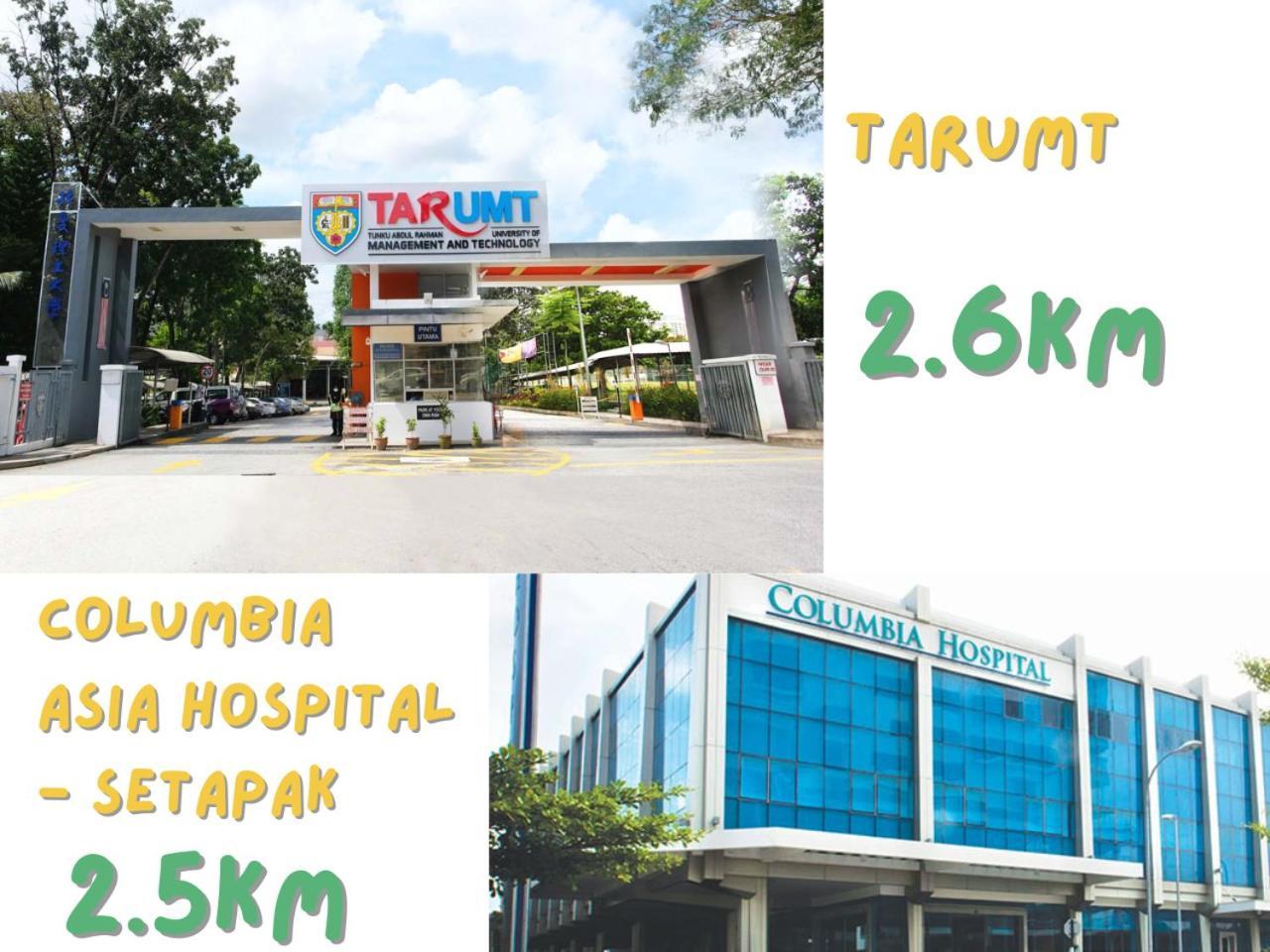 Klcc View Setapak 2br Kl View 8pax 15 Min To Klcc Pv21a R *